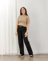 Molly Bracken - Mock Neck Sweater Tee - CoCapsules