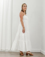 Saltwater Luxe - Eyelet Maxi Dress - CoCapsules