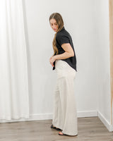 Molly Bracken - Linen Trousers - Natural - CoCapsules