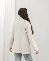 Molly Bracken - Linen Blazer - Natural - CoCapsules
