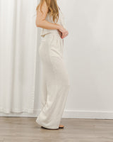 Molly Bracken - Linen Trousers - Natural - CoCapsules