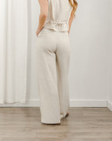 Molly Bracken - Linen Trousers - Natural - CoCapsules