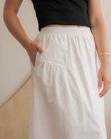 Greylin - Poplin Midi Skirt - CoCapsules