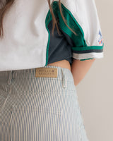 Molly Bracken - Rayas Azules Skirt - CoCapsules