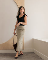 Molly Bracken - Flutter Sleeve Top - CoCapsules