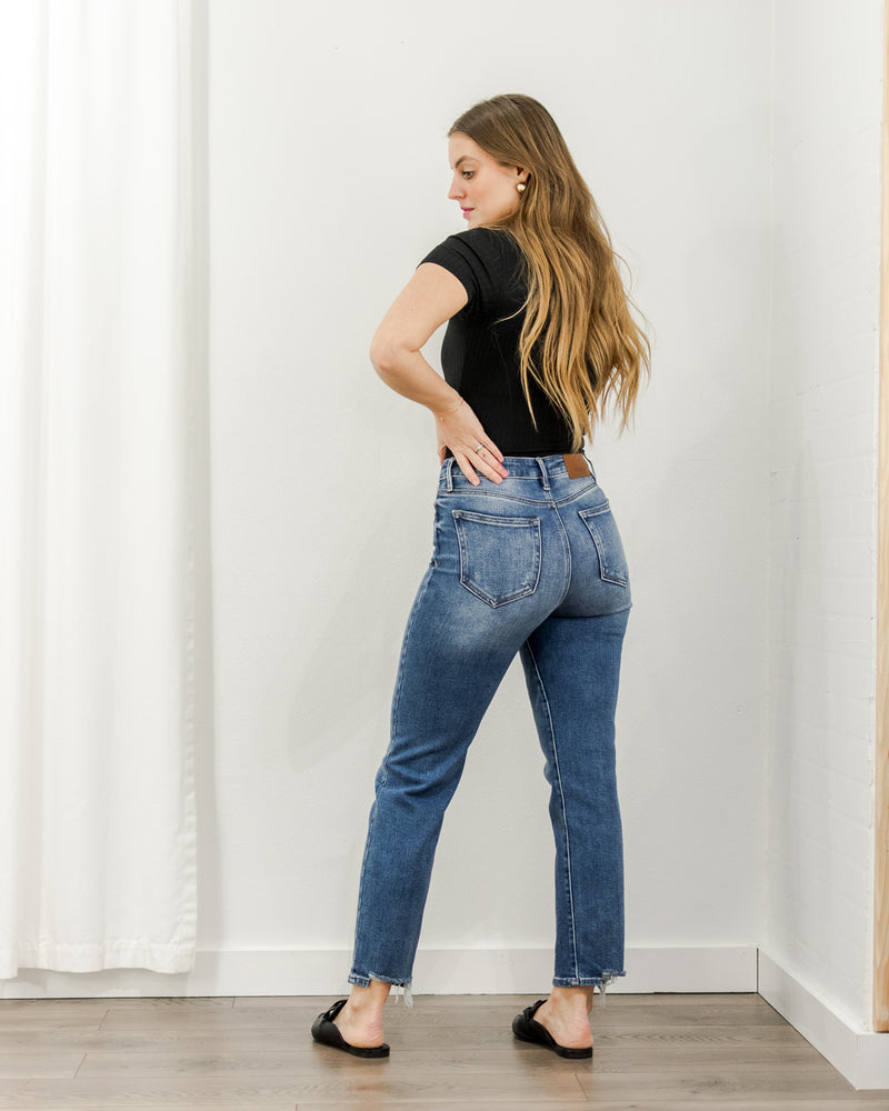  Hidden Jeans - Straight Stretch Jeans - CoCapsules