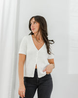 Rhythm - Adele Short Sleeve Cardigan - CoCapsules