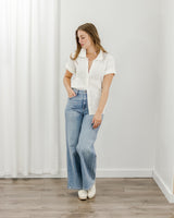 Hidden Jeans - Clean Wide Jeans - CoCapsules