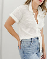 Rhythm - Oversized Knit Shirt - CoCapsules