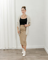 Rhythm - Umi Sweater Tank - Black - CoCapsules