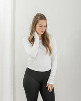 Rhythm - Winona Long Sleeve - White - CoCapsules