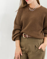 Rhythm - Classic Sweater - Brown - CoCapsules