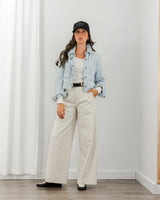 Glyder - Aubrey Long Sleeve - Cream - CoCapsules