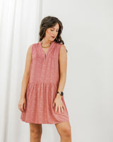  Molly Bracken - Speckled Tank Dress - Red Clay - CoCapsules