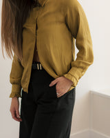Golden Olive Blouse