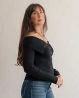Clara Off-Shoulder Cardigan