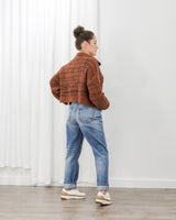  Hidden Jeans - Mom Jeans - Mid Wash - CoCapsules
