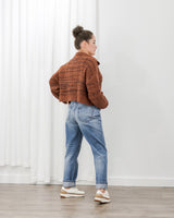 Hidden Jeans - Mom Jeans - Mid Wash - CoCapsules