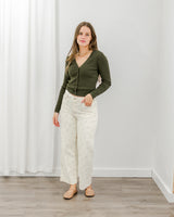 Molly Bracken - Cream Floral Jeans - CoCapsules