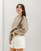 Molly Bracken - Floral Denim Skirt - CoCapsules