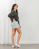 Rhythm - Adele Knit Top - Charcoal - CoCapsules