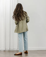 Molly Bracken - Linen Blazer - Khaki - CoCapsules