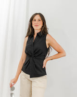 Greylin - Twist Front Shirt - CoCapsules