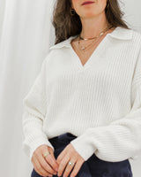 Rhythm - Muse Collared Sweater - CoCapsules