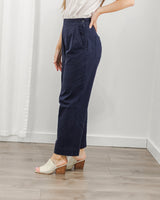 Molly Bracken - Eden Trousers - Navy - CoCapsules