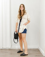 Rhythm - Staple Denim Shacket - CoCapsules