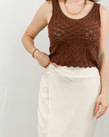 Greylin - Brenda Satin Skirt - CoCapsules