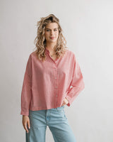 ICHI - Avery Striped Button-up - CoCapsules