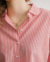 ICHI - Avery Striped Button-up - CoCapsules