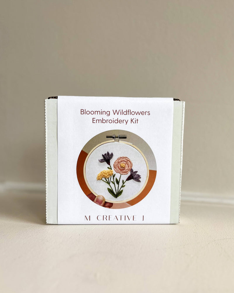  MCreativeJ - Wildflowers -DIY Embroidery Kit - CoCapsules