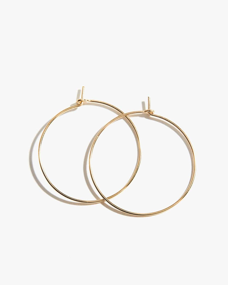  ABLE - Gold Everyday Hoops - CoCapsules