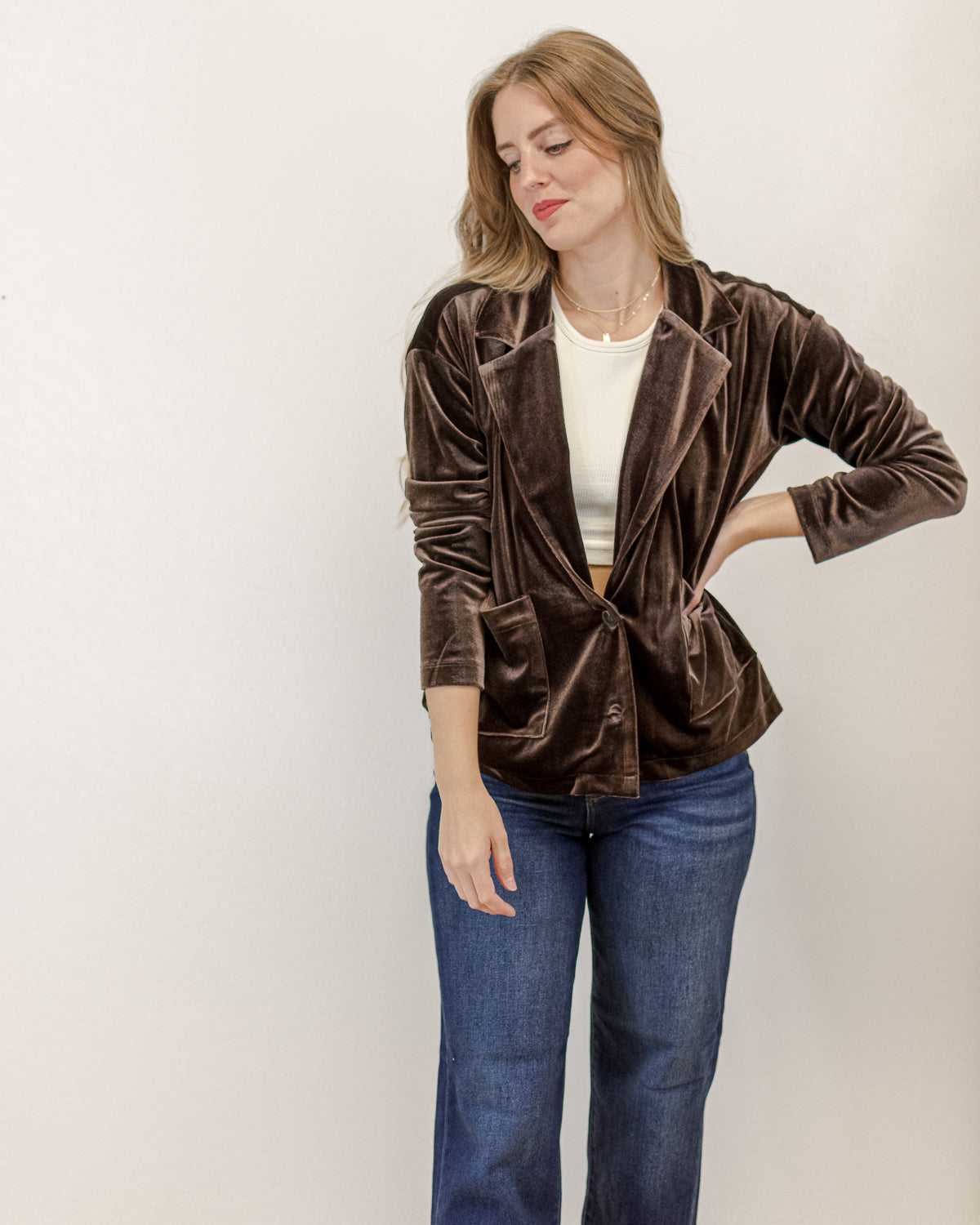 Velvet Relaxed Blazer