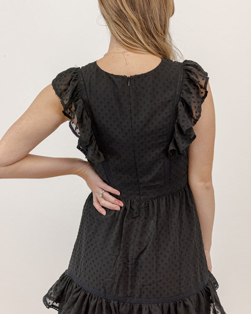  Saltwater Luxe - Swiss Dot Mini Dress - CoCapsules
