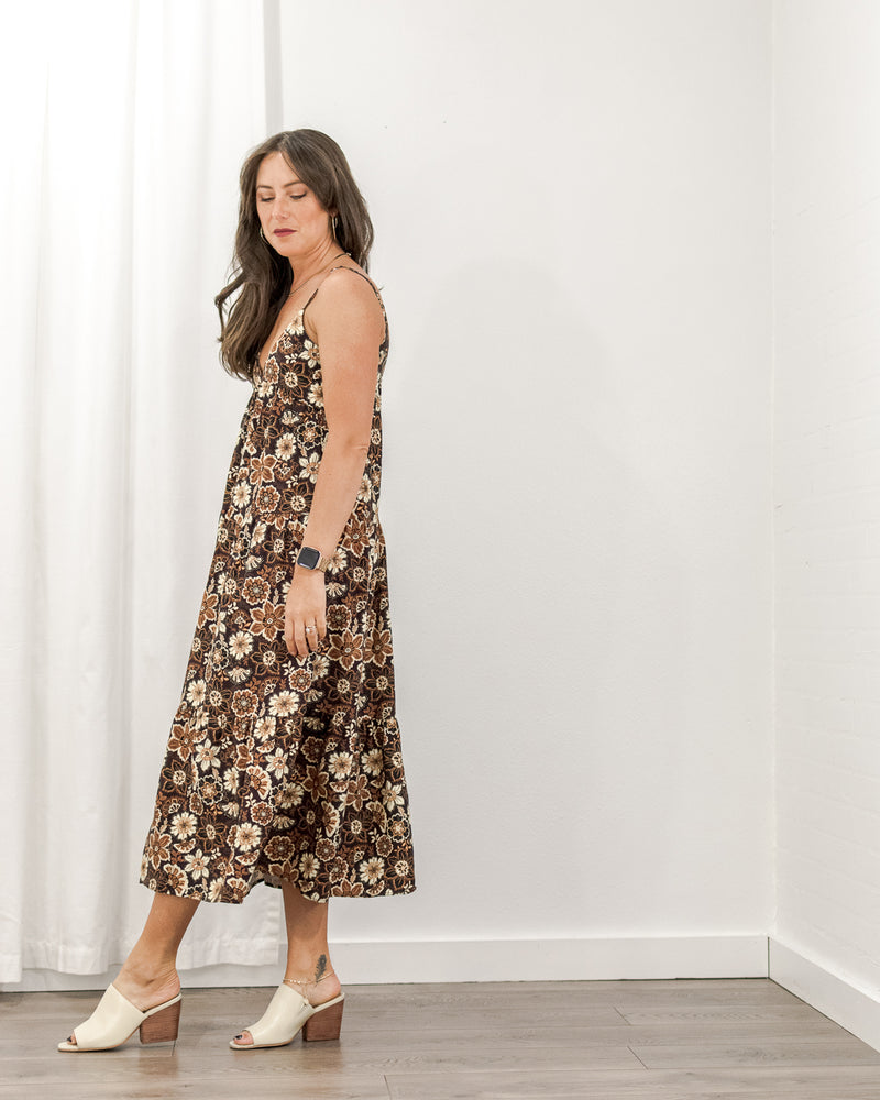  Rhythm - Floral Tiered Dress - CoCapsules