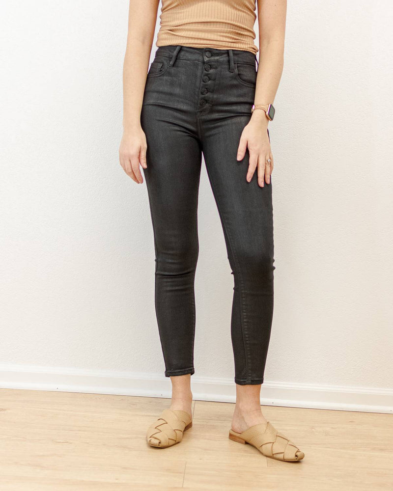  Hidden Jeans - The Coated Skinny Jeans - CoCapsules
