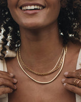 Brook & York - Izzy Herringbone Necklace - CoCapsules