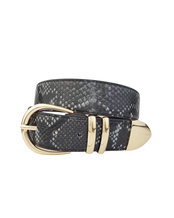Snake Print Belt