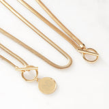  Brook & York - Izzy Herringbone Necklace - CoCapsules