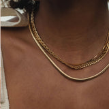  Brook & York - Izzy Herringbone Necklace - CoCapsules