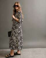 ICHI - Block Printed Dress - CoCapsules