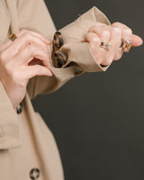  ICHI - Belted Trench Coat - Tan - CoCapsules