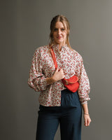  ICHI - Romantic Floral Blouse - CoCapsules