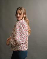  ICHI - Romantic Floral Blouse - CoCapsules