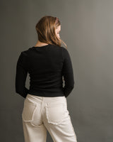  Saltwater Luxe - Long Sleeve Cardigan - Black - CoCapsules