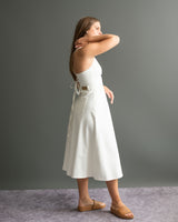 Lace-Up Utility Dress