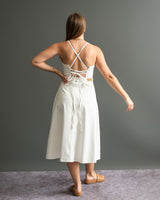 Lace-Up Utility Dress